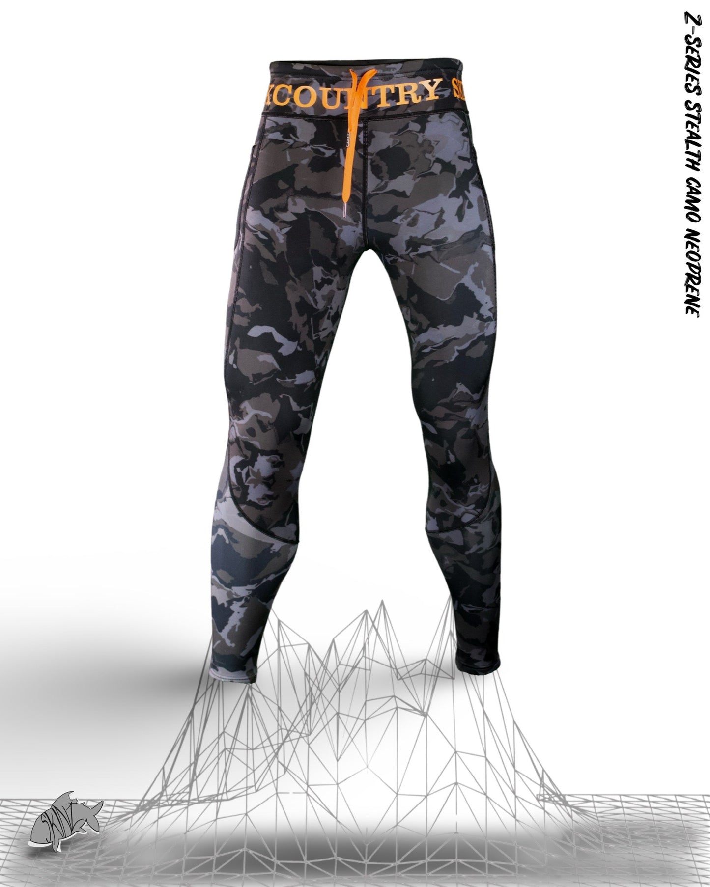 Z Series Neoprene Stealth Camo Leggings - Unisex