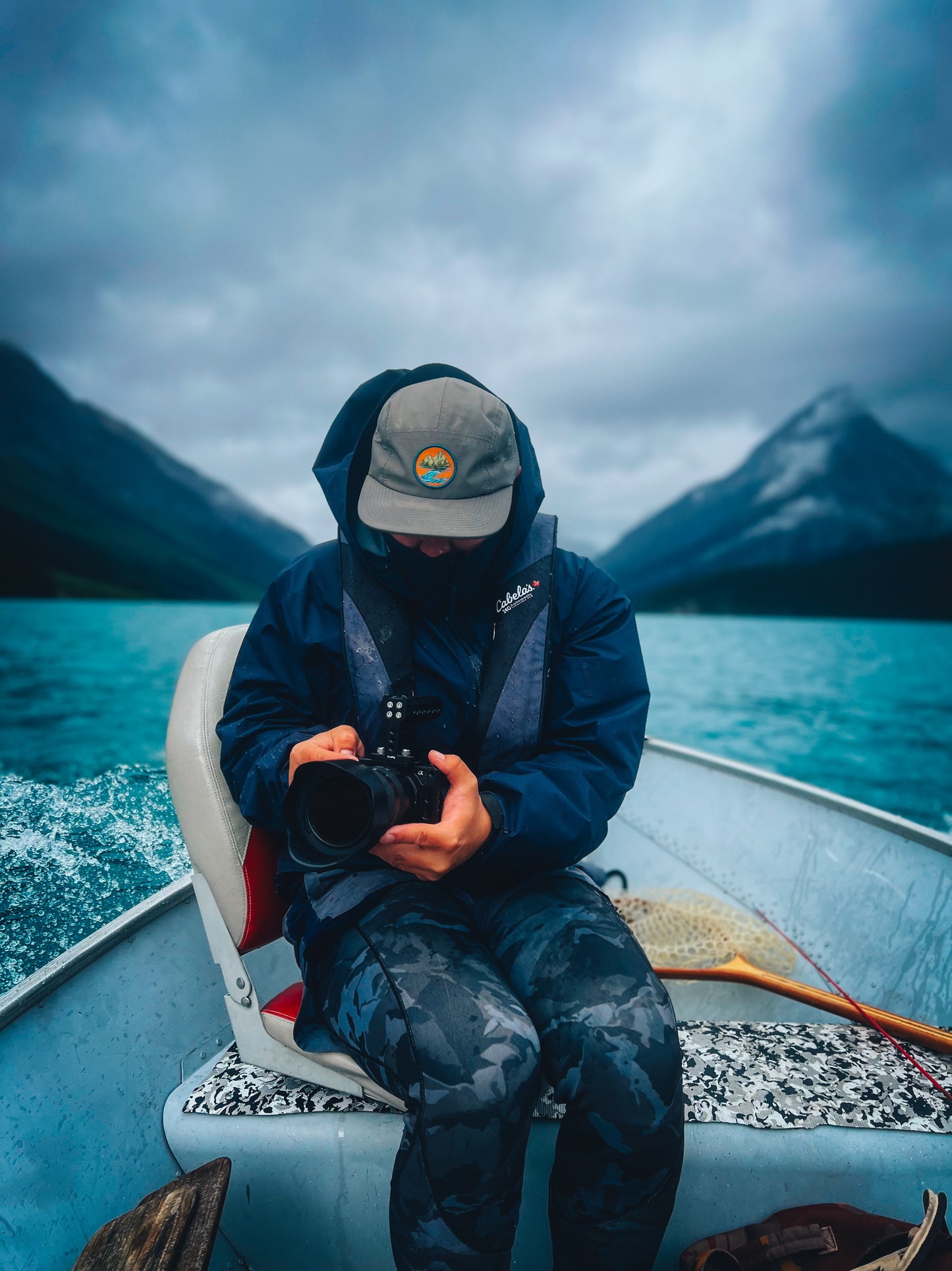 Backcountry Skinz Water Resistant Retro 5 Panel Hat