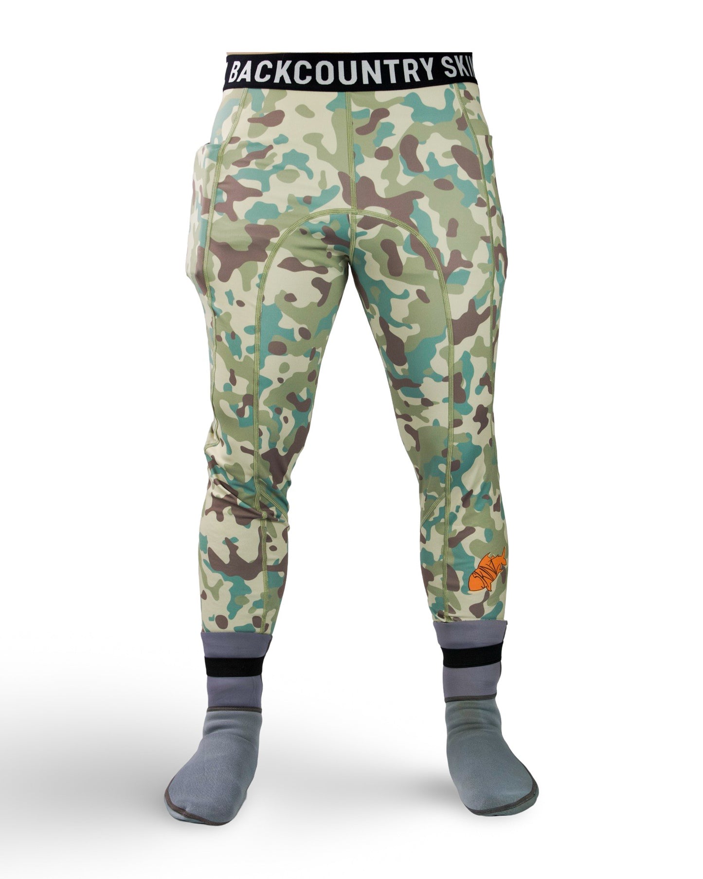 Mens - Sandstorm Camo UV Polyester Compression Pant