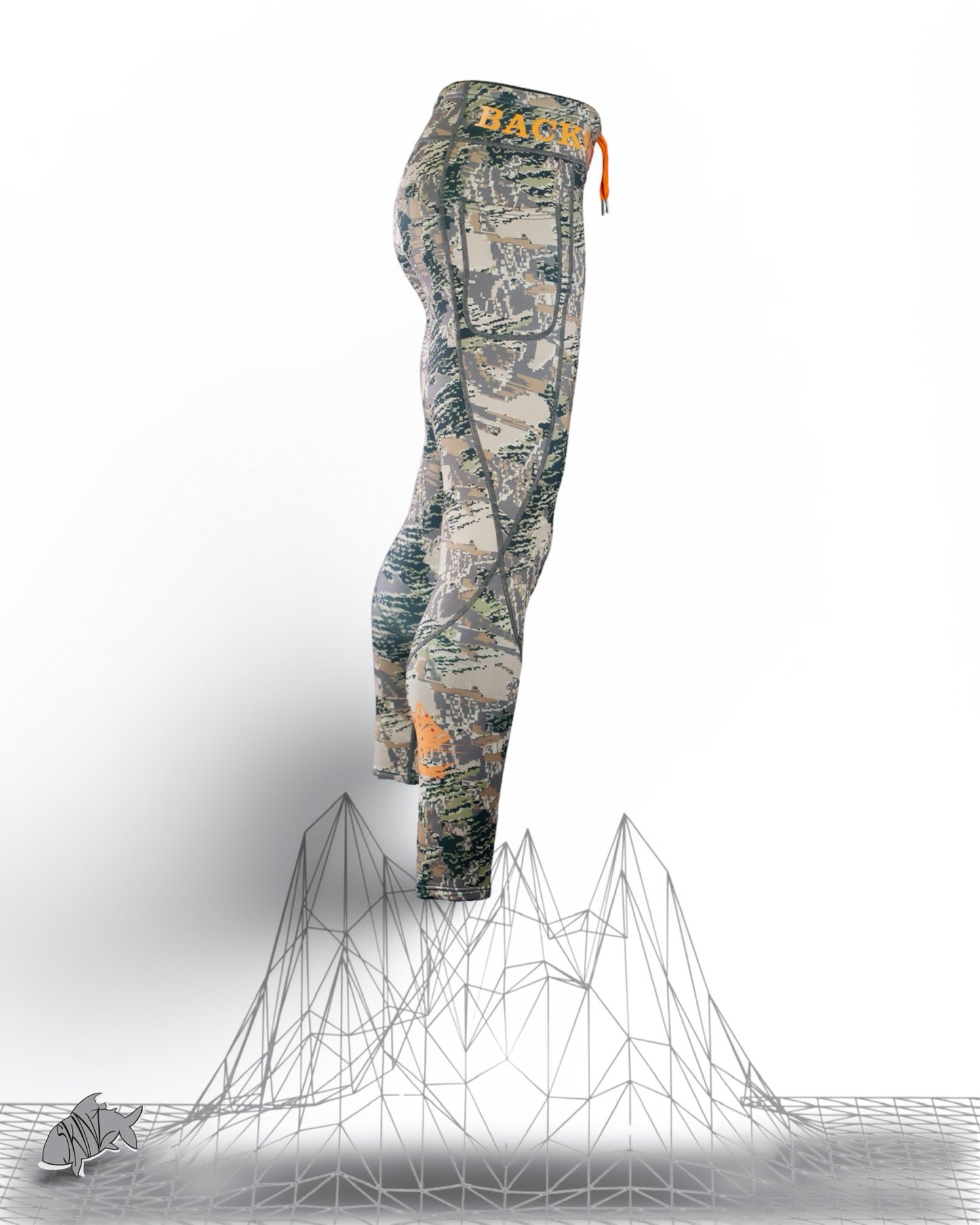 Z Series Neoprene Forest Camo Leggings - Unisex