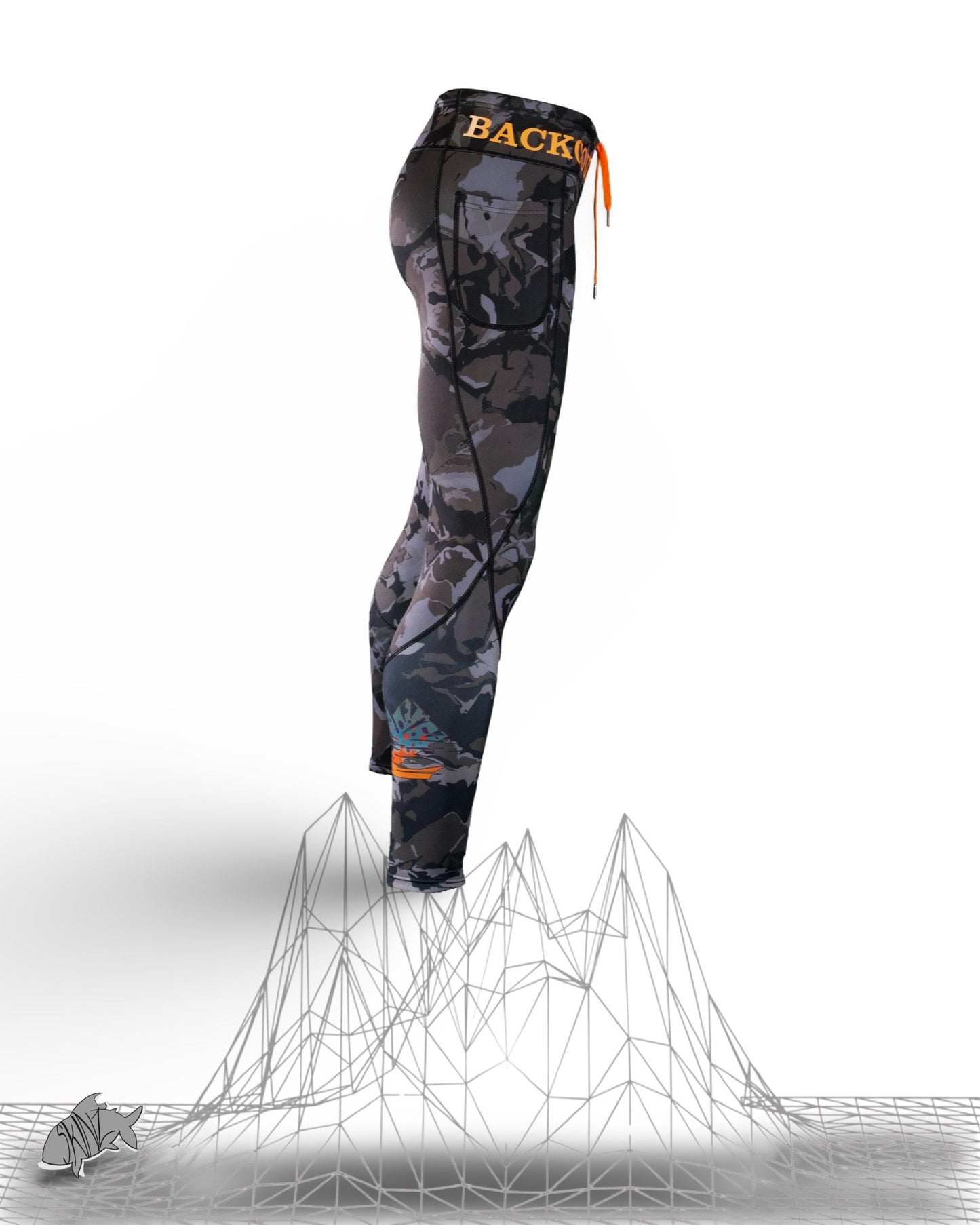 Z Series Neoprene Stealth Camo Leggings - Unisex