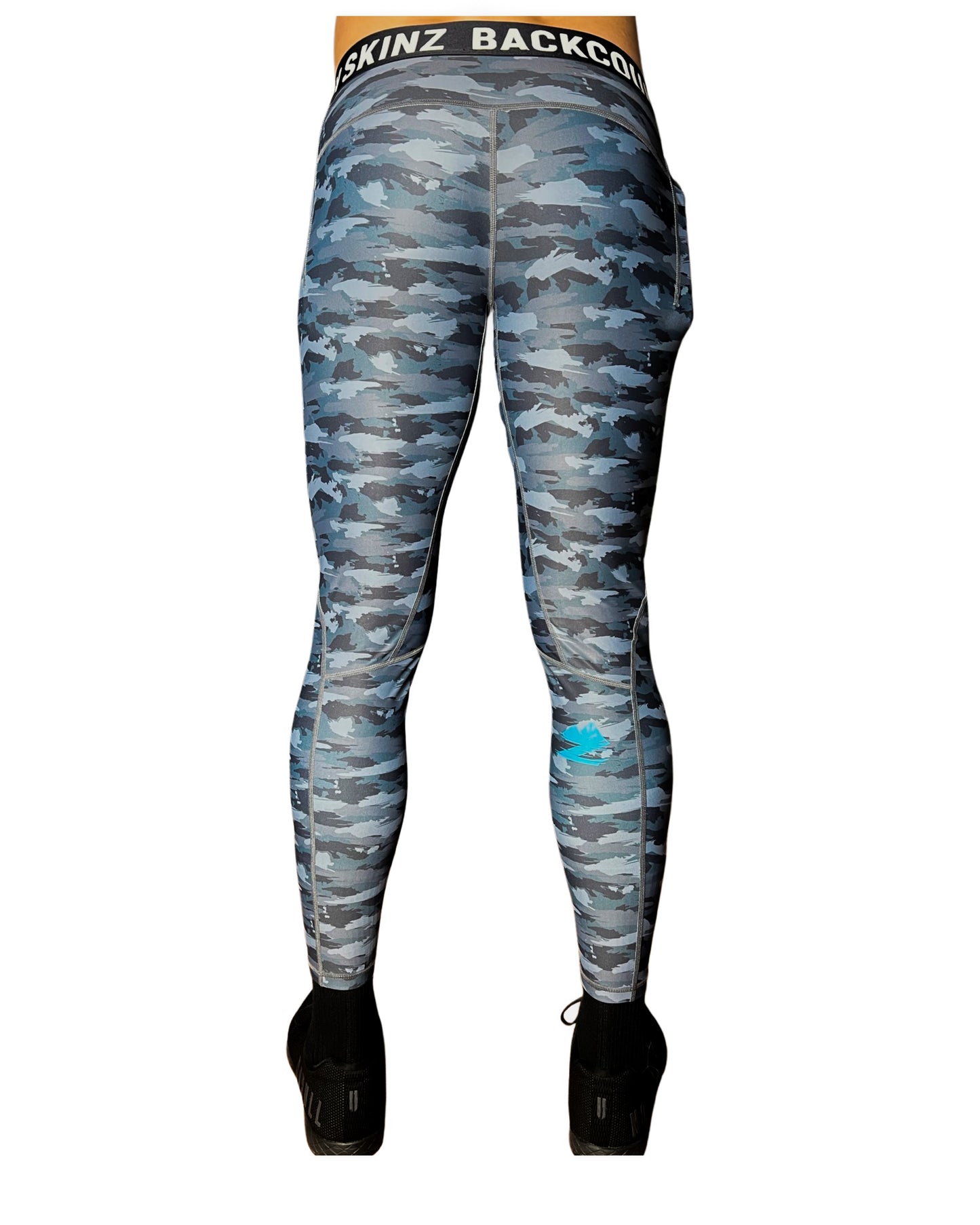 Mens - UV Solar Flexz Lite-Blue Slate Camo Leggings