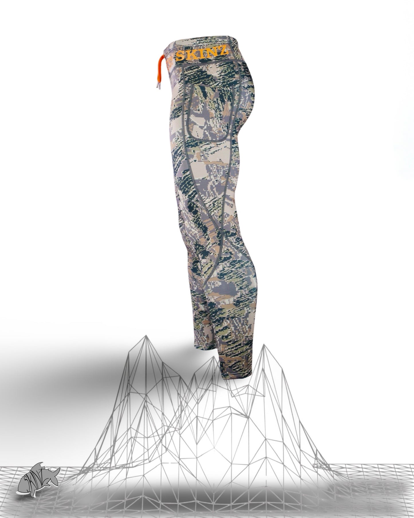 Z Series Neoprene Forest Camo Leggings - Unisex