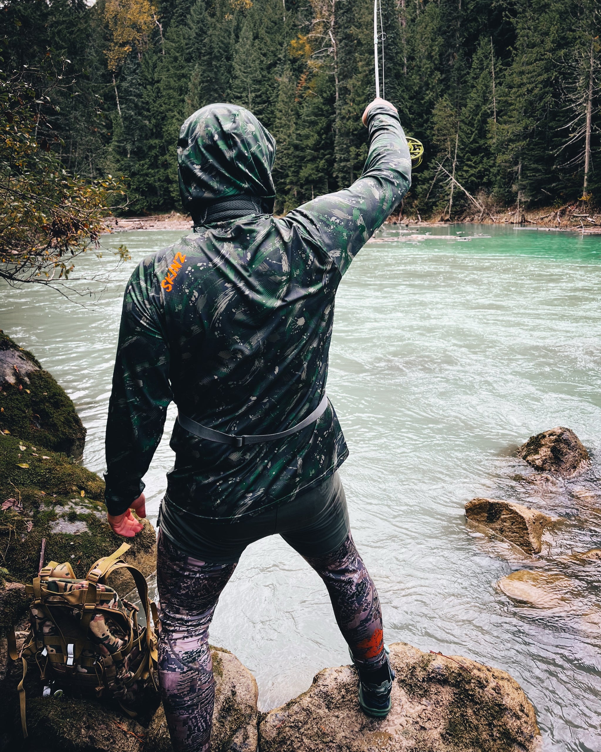 Backcountry Skinz Forest Surge Camo – Solarflexz UVPro Hoody