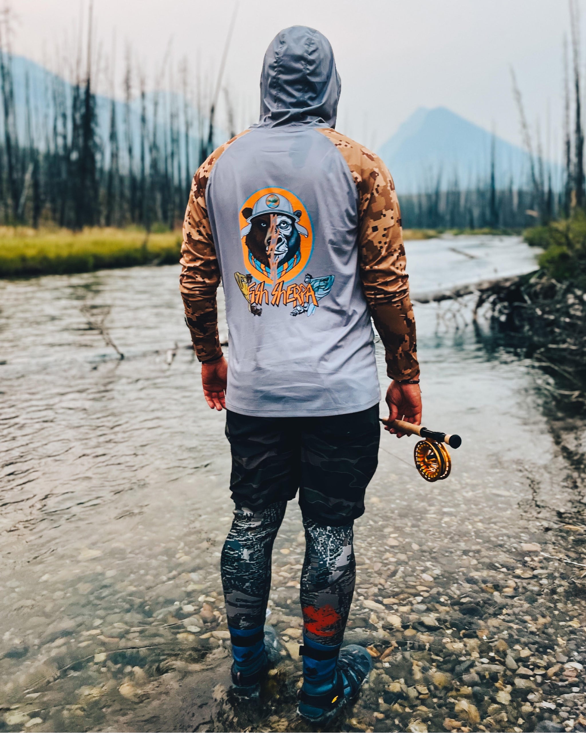 Backcountry Skinz Fish Sherpa SolarFlexz UVPro Hoody