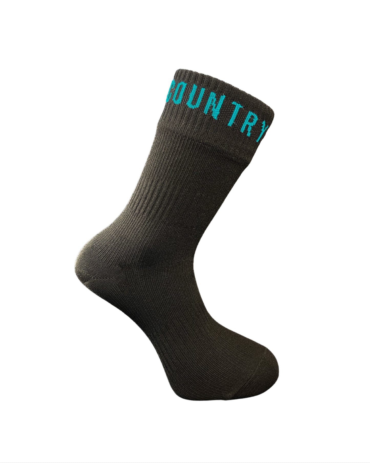 Backcountry Skinz Waterproof Merino Wool Mid Length Socks - BLACK